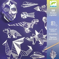 Djeco Malen Und Zeichnen>Kratzbilder: Eisen