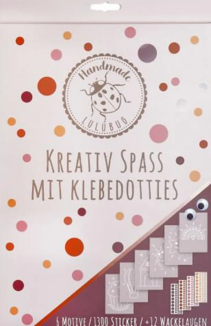 Vedes Basteln>Kreativ Spass mit Klebedotties PASTELL-Farben'', 6