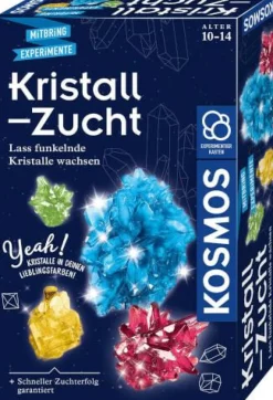 Kosmos Experimentieren>Kristall-Zucht - Lass funkelnde Kristalle wachsen