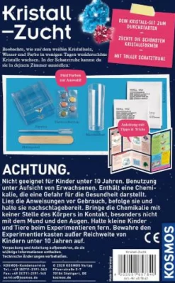 Kosmos Experimentieren>Kristall-Zucht - Lass funkelnde Kristalle wachsen