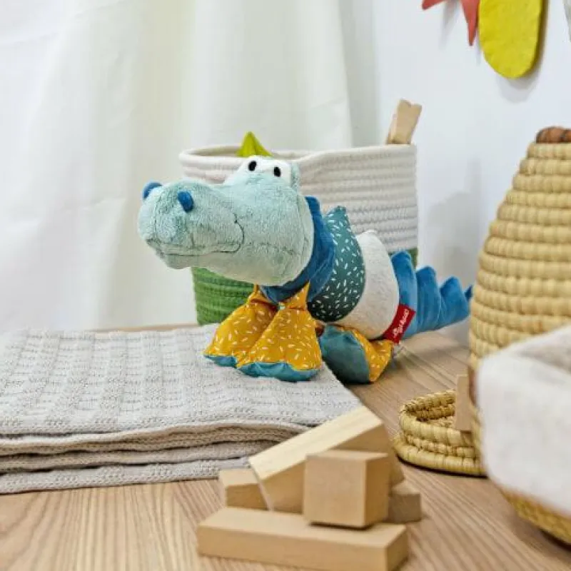 Sigikid® Spielen>Krokodil Patchwork Yellow