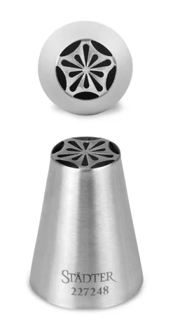 Staedter Gmbh Backzubehör>Krokus Tülle Edelstahl