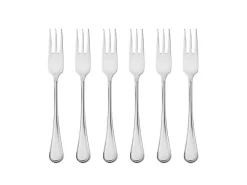 Gense Edelstahl Und Kunststoff>Kuchengabel Oxford 6 Stück, glänzend