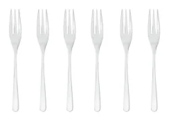 Sambonet Edelstahl Und Kunststoff>Kuchengabeln 6tlg. Taste Edelstahl Rostfrei