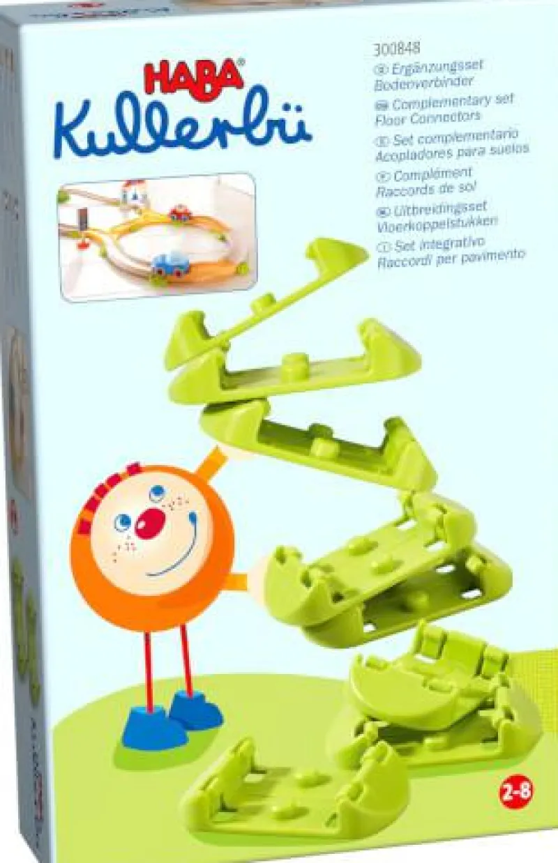 Haba Bauen>Kullerbü - Ergänzungsset: Bodenverbinder