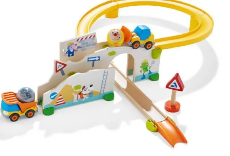 Haba Bauen>Kullerbü - Spielbahn: Auf der Baustelle