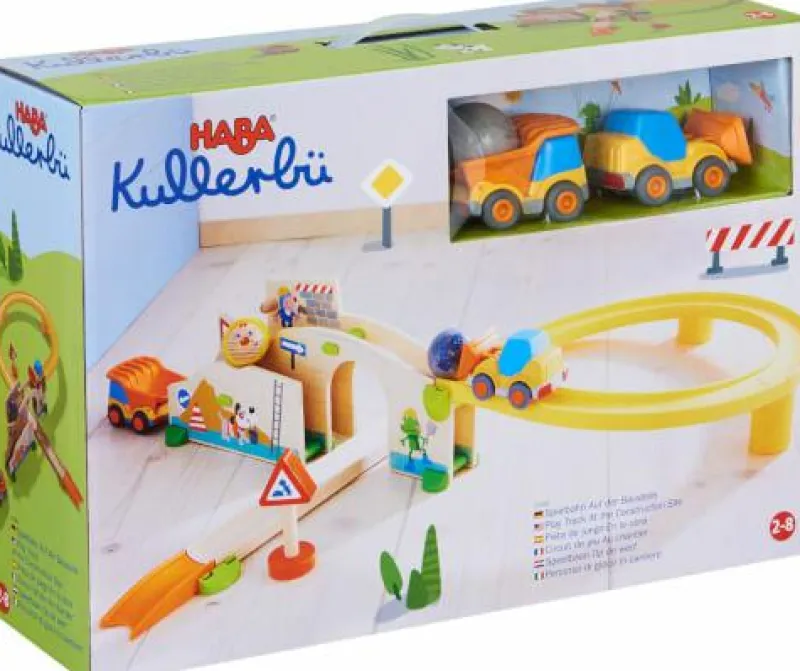 Haba Bauen>Kullerbü - Spielbahn: Auf der Baustelle