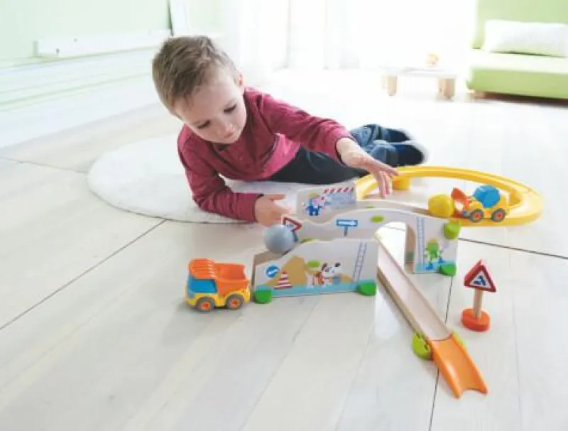 Haba Bauen>Kullerbü - Spielbahn: Auf der Baustelle