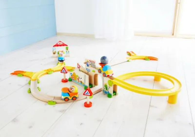 Haba Bauen>Kullerbü - Spielbahn: Auf der Baustelle
