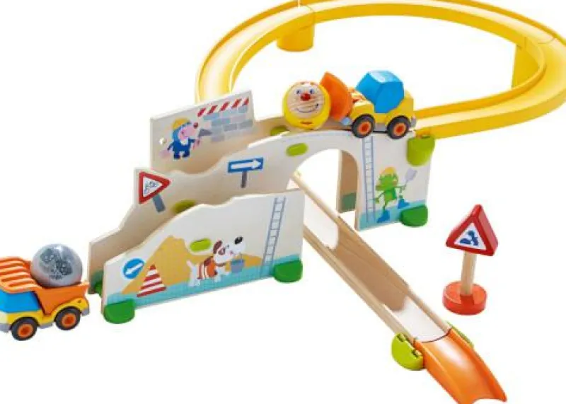 Haba Bauen>Kullerbü - Spielbahn: Auf der Baustelle