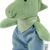 Sterntaler Kuscheln>Kuscheltier Mini Dino Rexi, Steingrün