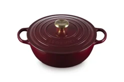 Le Creuset Töpfe Guss Und Silagan>La Marmite Signature 26 cm Garnet