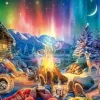 Schmidt Spiele Erwachsenenpuzzle>Lagerfeuerromantik unterm Sternenhimmel - Puzzle 1