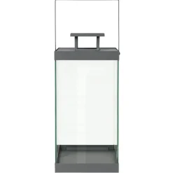 Blomus Kerzen, Leuchter Und Zubehör>Laterne -FINCA- Steel Gray groß