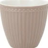 Greengate Henkelbecher>Latte Becher hazelnut brown Alice