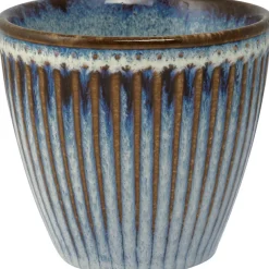 Greengate Henkelbecher>Latte Becher oyster blue Alice