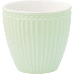 Greengate Henkelbecher>Latte Becher pale green Alice