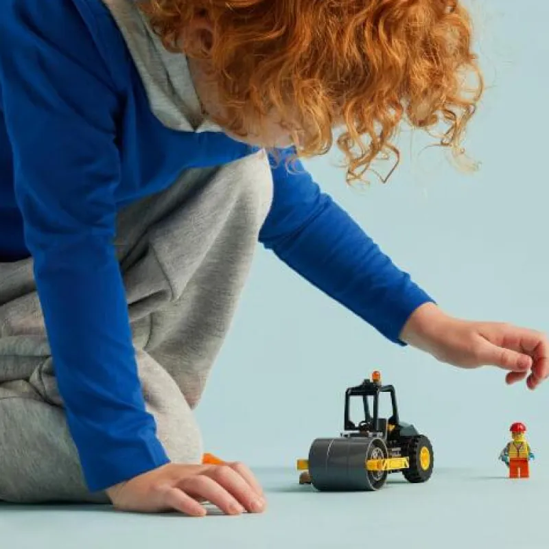 LEGO® Klemm- Und Magnetbaukästen>City Straßenwalze 60401