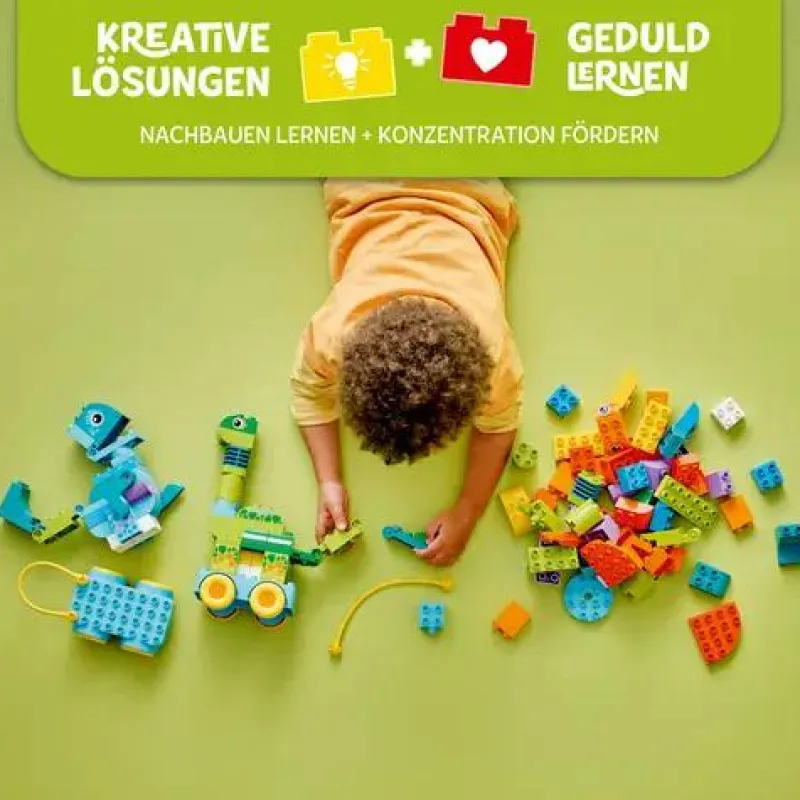 LEGO® Bauen>DUPLO® Dinos Auf Rädern 3-In-1-Set