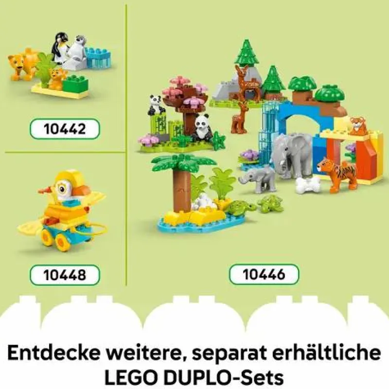 LEGO® Bauen>DUPLO® Dinos Auf Rädern 3-In-1-Set