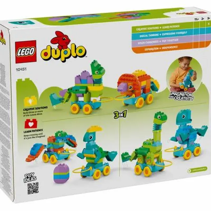 LEGO® Bauen>DUPLO® Dinos Auf Rädern 3-In-1-Set