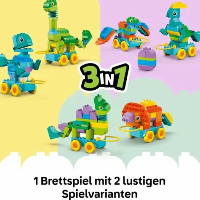 LEGO® Bauen>DUPLO® Dinos Auf Rädern 3-In-1-Set