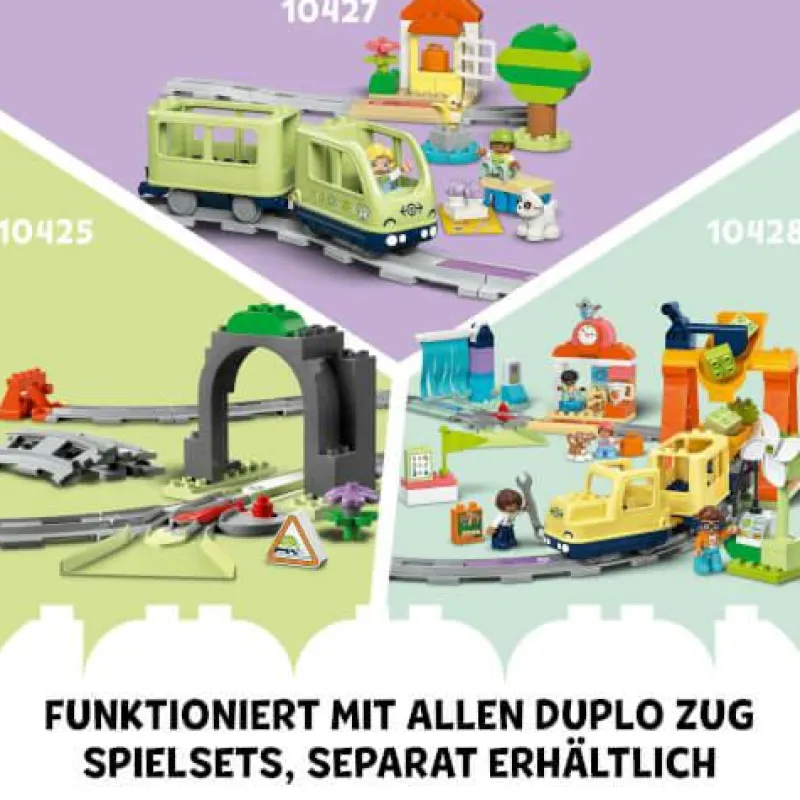 LEGO® Bauen>DUPLO® Eisenbahnbrücke und Schienen – Erweit