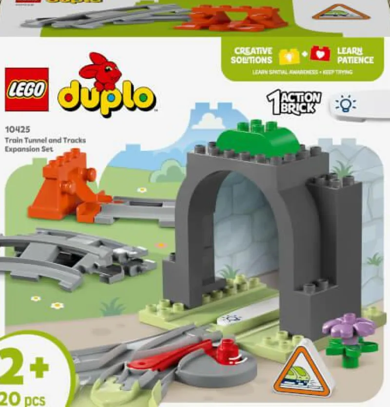 LEGO® Bauen>DUPLO® Eisenbahntunnel und Schienen – Erweit