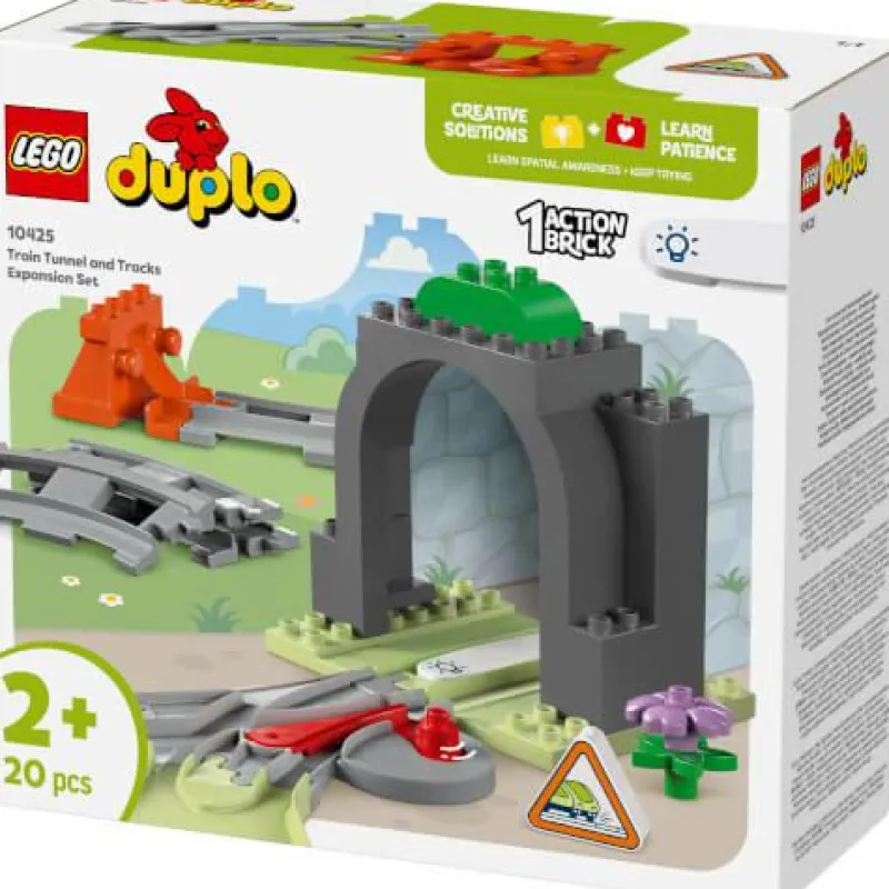 LEGO® Bauen>DUPLO® Eisenbahntunnel und Schienen – Erweit