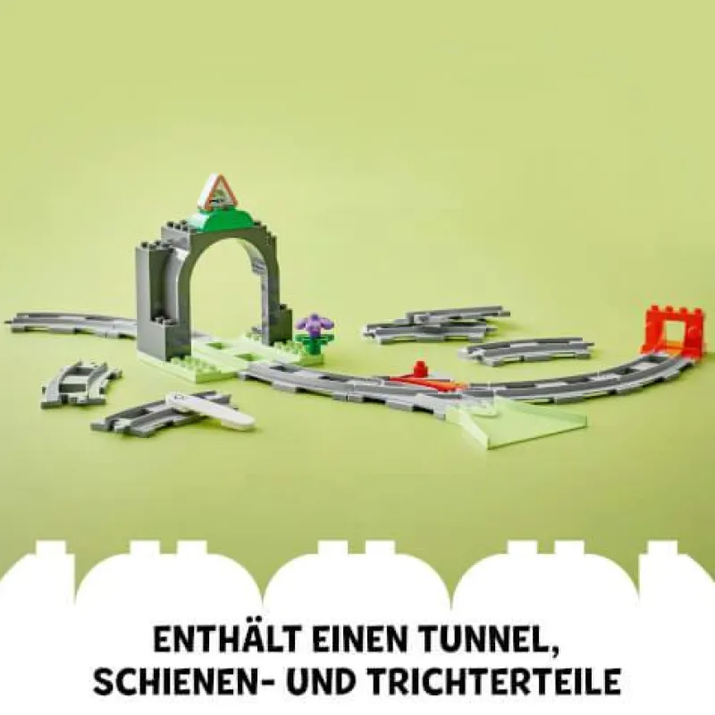 LEGO® Bauen>DUPLO® Eisenbahntunnel und Schienen – Erweit