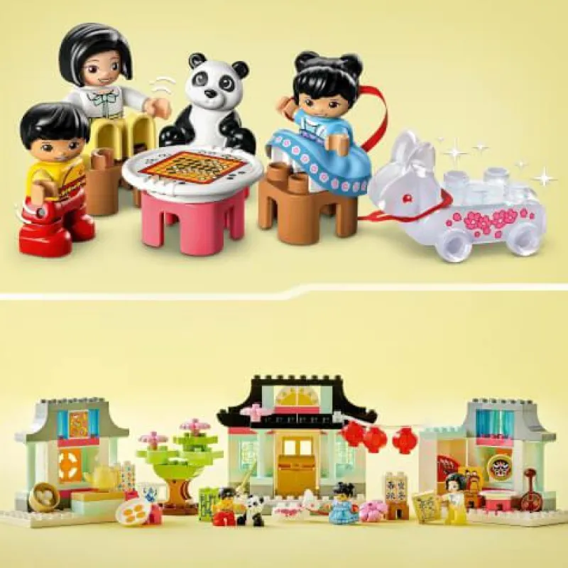 LEGO® Bauen>DUPLO® Lerne etwas über die chinesische Kult