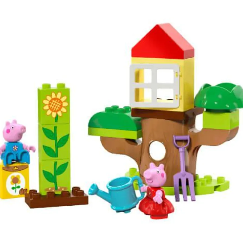 LEGO® Bauen>DUPLO® Peppa Pig Peppas Garten mit Baumhaus