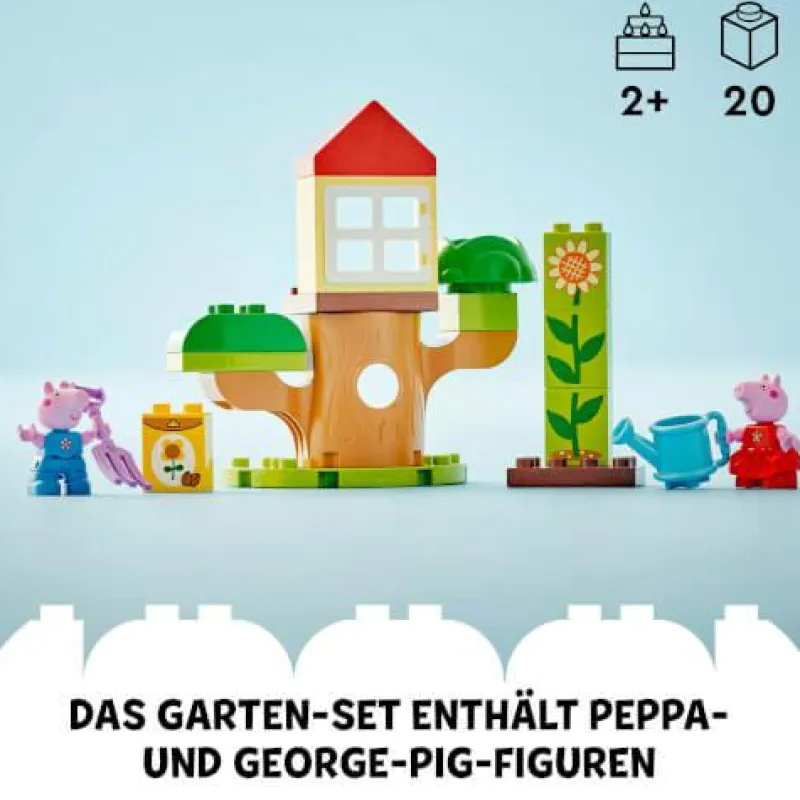 LEGO® Bauen>DUPLO® Peppa Pig Peppas Garten mit Baumhaus