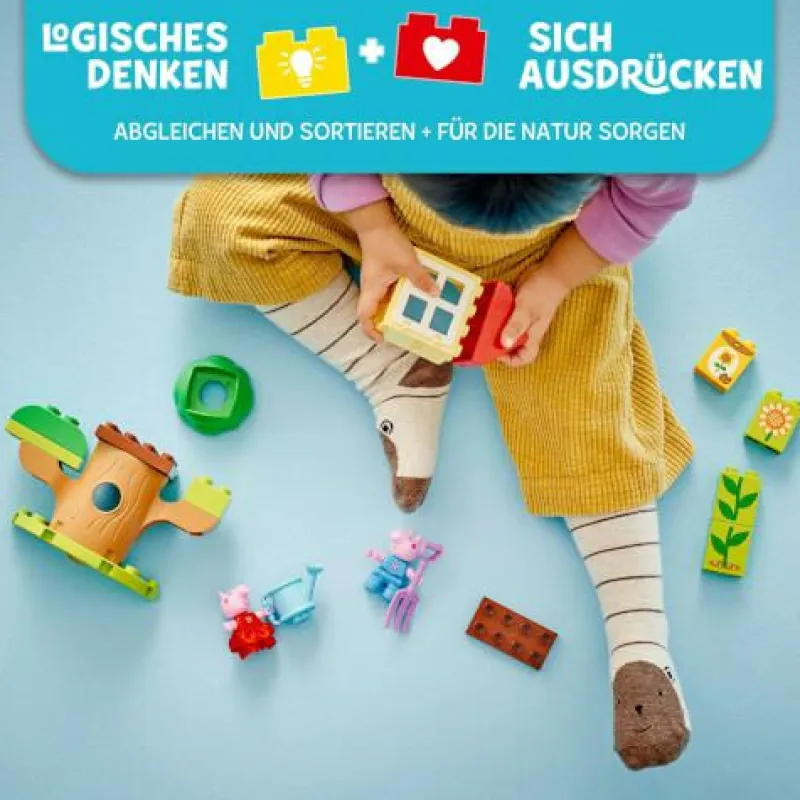 LEGO® Bauen>DUPLO® Peppa Pig Peppas Garten mit Baumhaus