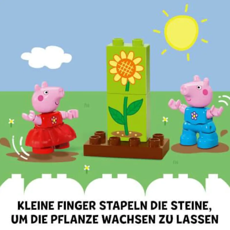 LEGO® Bauen>DUPLO® Peppa Pig Peppas Garten mit Baumhaus
