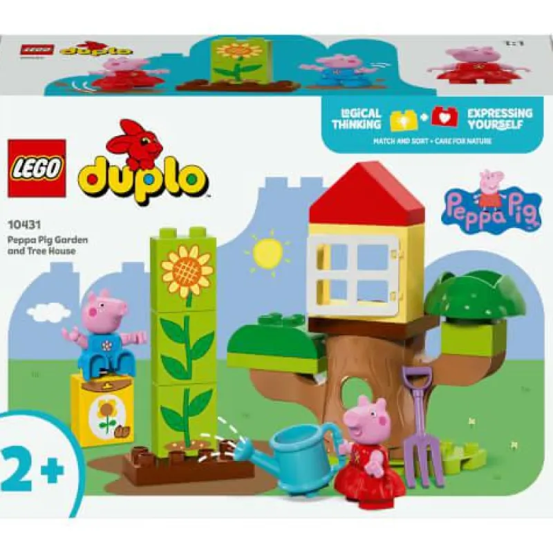 LEGO® Bauen>DUPLO® Peppa Pig Peppas Garten mit Baumhaus