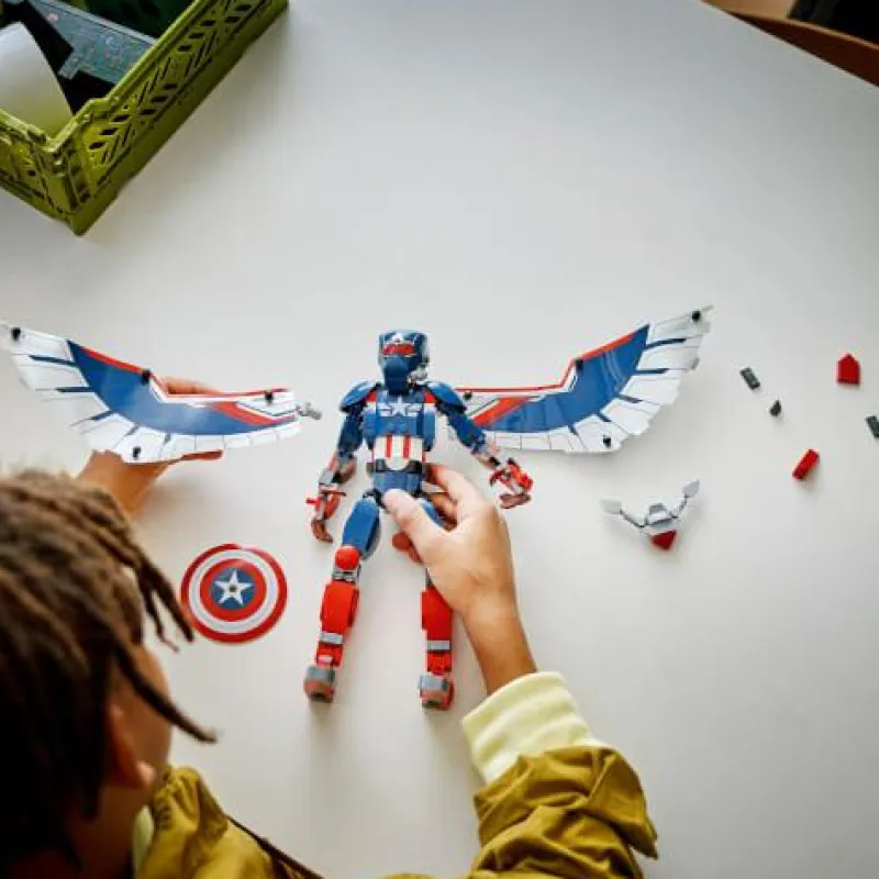 LEGO® Klemm- Und Magnetbaukästen>Marvel™ New Captain America Baufigur 76296