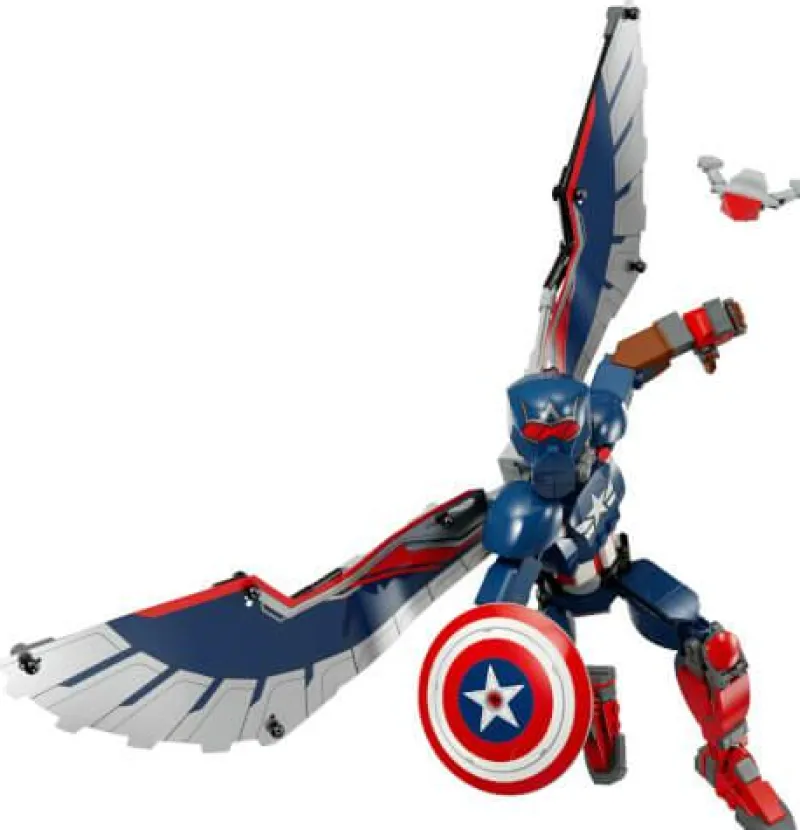 LEGO® Klemm- Und Magnetbaukästen>Marvel™ New Captain America Baufigur 76296