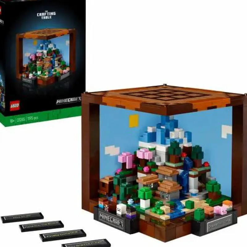LEGO® Klemm- Und Magnetbaukästen>Minecraft™ Die Werkbank 21265