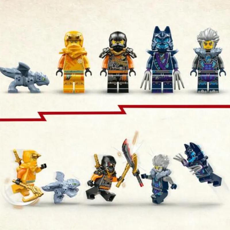 LEGO® Klemm- Und Magnetbaukästen>NINJAGO® Arins Ninja-Geländebuggy 71811