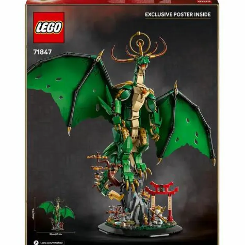 LEGO® Klemm- Und Magnetbaukästen>NINJAGO® Der Wächterdrache 71847