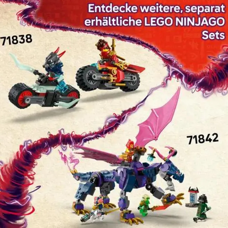 LEGO® Klemm- Und Magnetbaukästen>NINJAGO® Kais Motorradrennen 71838