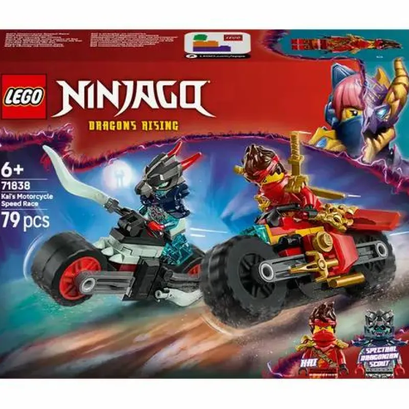 LEGO® Klemm- Und Magnetbaukästen>NINJAGO® Kais Motorradrennen 71838