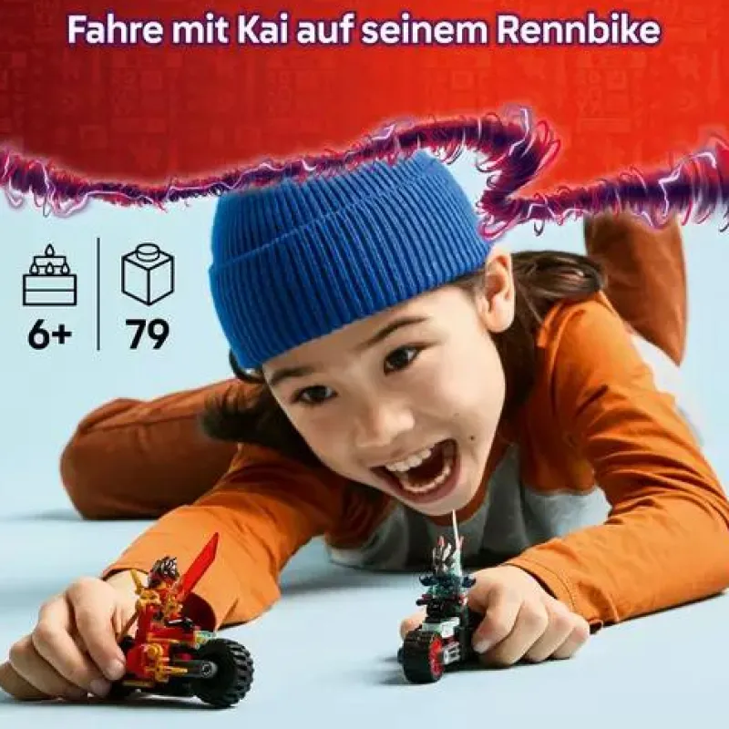 LEGO® Klemm- Und Magnetbaukästen>NINJAGO® Kais Motorradrennen 71838