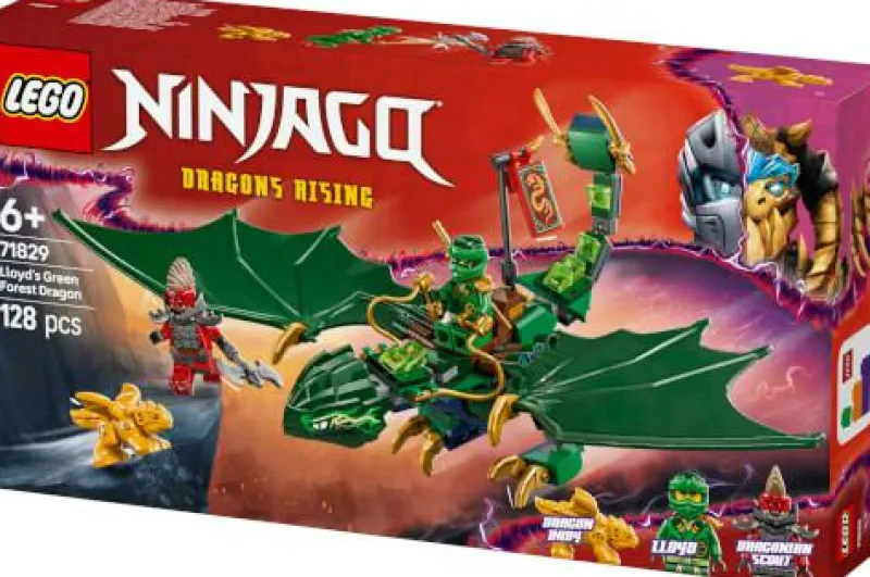 LEGO® Klemm- Und Magnetbaukästen>NINJAGO® Lloyds grüner Walddrache 71829