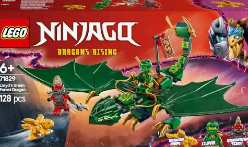 LEGO® Klemm- Und Magnetbaukästen>NINJAGO® Lloyds grüner Walddrache 71829