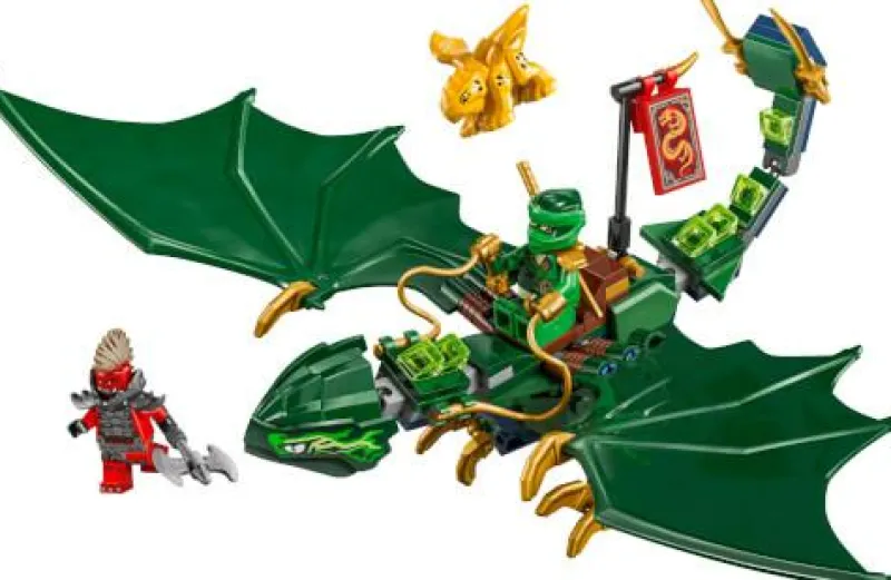 LEGO® Klemm- Und Magnetbaukästen>NINJAGO® Lloyds grüner Walddrache 71829
