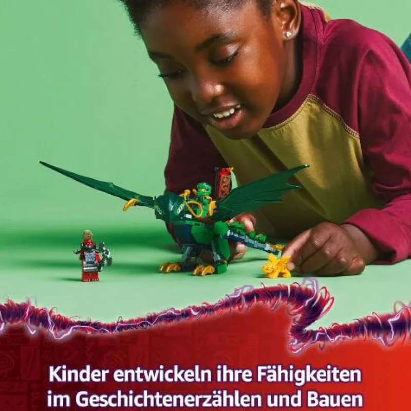 LEGO® Klemm- Und Magnetbaukästen>NINJAGO® Lloyds grüner Walddrache 71829