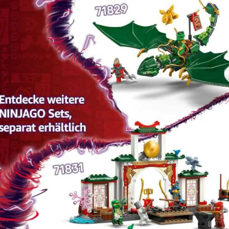 LEGO® Klemm- Und Magnetbaukästen>NINJAGO® Lloyds grüner Walddrache 71829