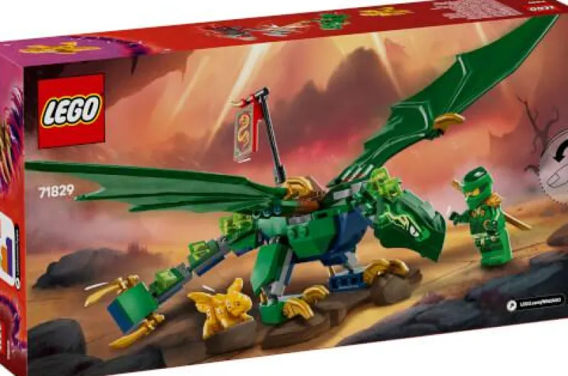 LEGO® Klemm- Und Magnetbaukästen>NINJAGO® Lloyds grüner Walddrache 71829